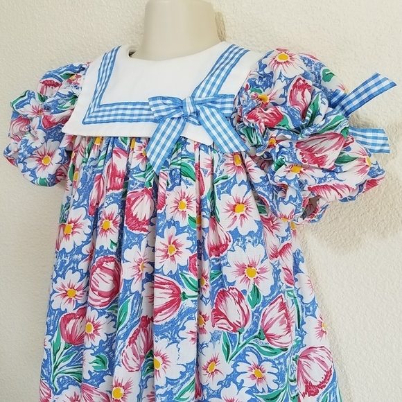 Rare Editions Vintage Baby Girl Dress - Picture 2 of 9